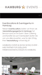 Mobile Screenshot of hamburgevents.com
